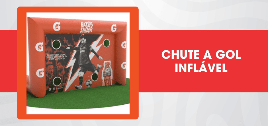 Chute a gol inflavel